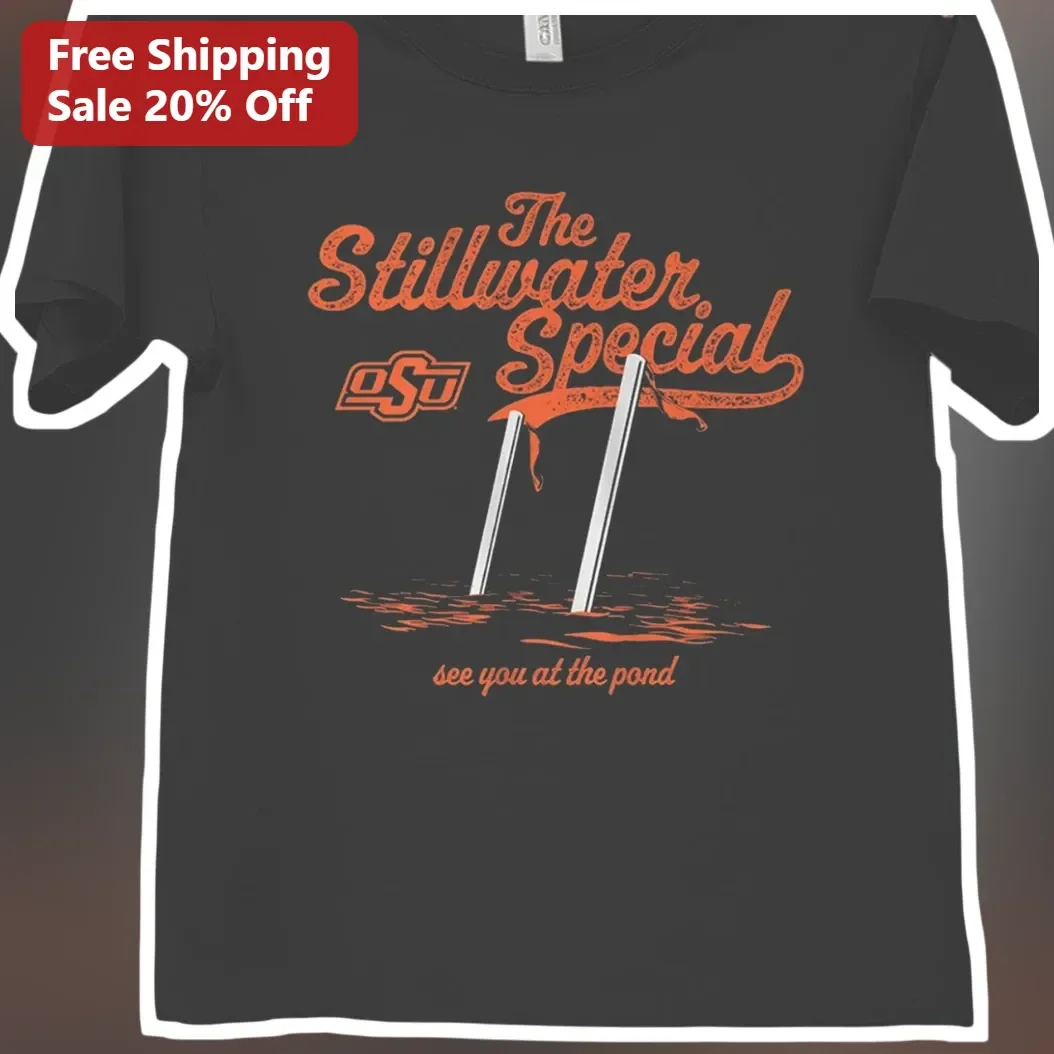 The Stillwater Special See You At The Pond Tee Vintage OSU Fishing Shirt