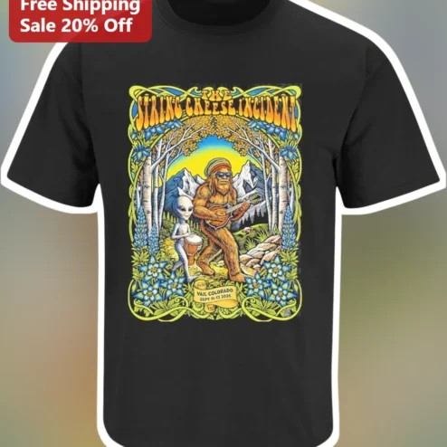 The String Cheese Incident Vail Colorado Sept 11-12 2026 Jam Band Concert Graphic Tee