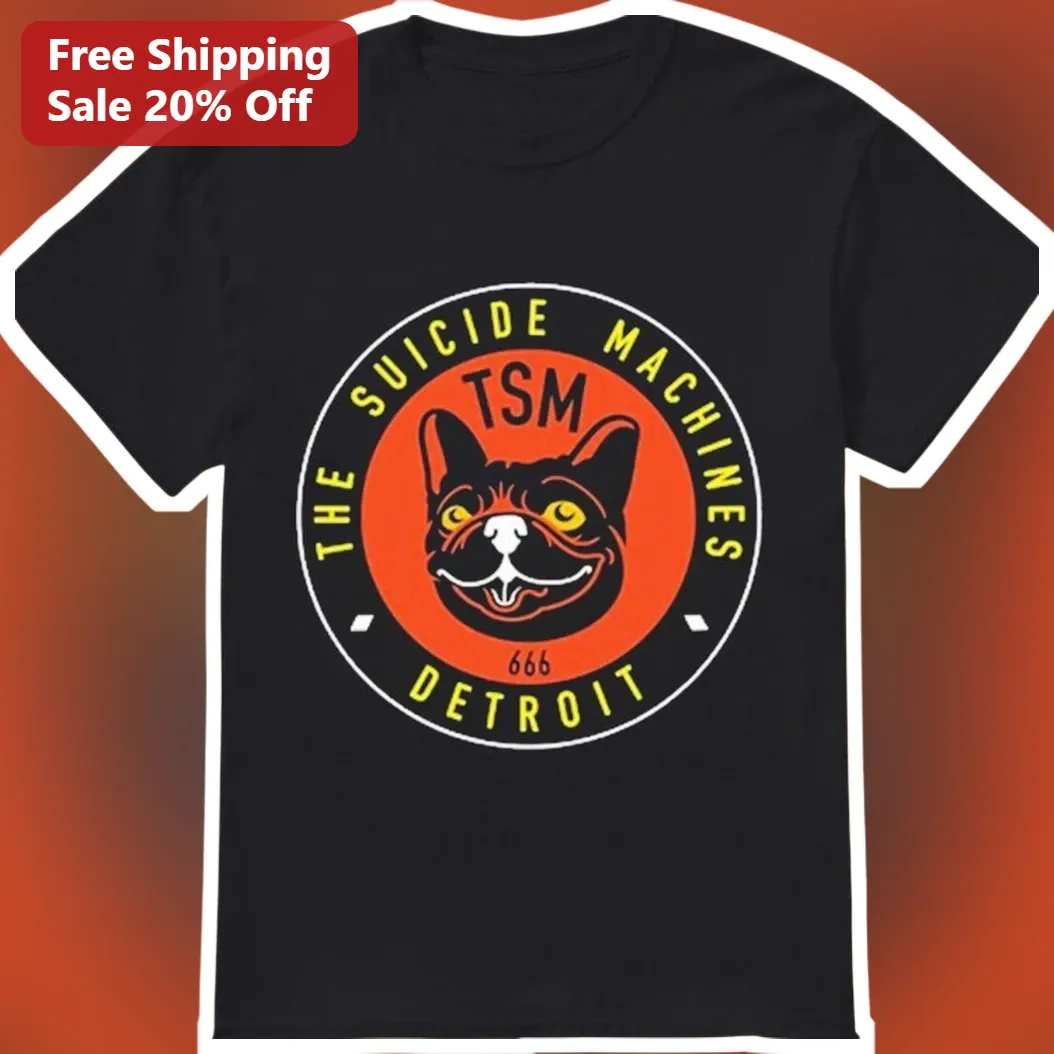 The Suicide Machines Detroit Tee Punk Rock Ska Band Graphic Shirt
