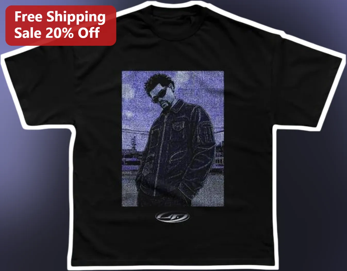 The Weeknd Vintage Graphic Tee Black Cotton R&B Music Fan Shirt