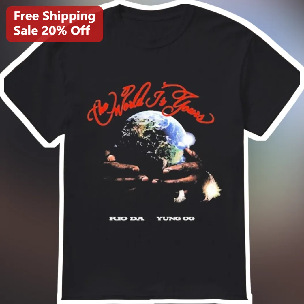 The World Is Yours Tee Tupac Shakur Hip Hop Graphic Shirt