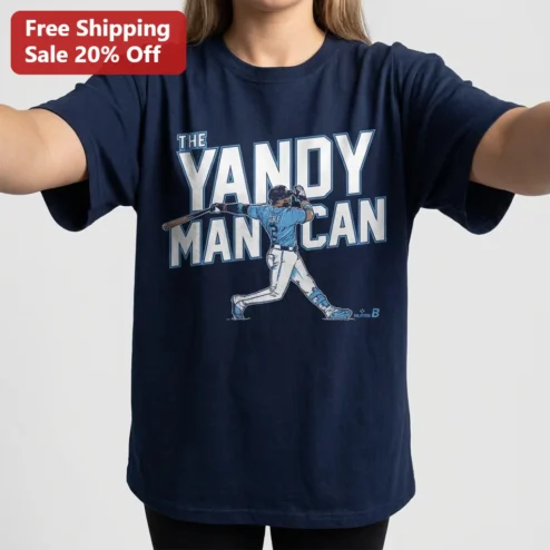 The Yandy Man Can Tee Yandy Diaz Tampa Bay Rays Baseball Fan Shirt