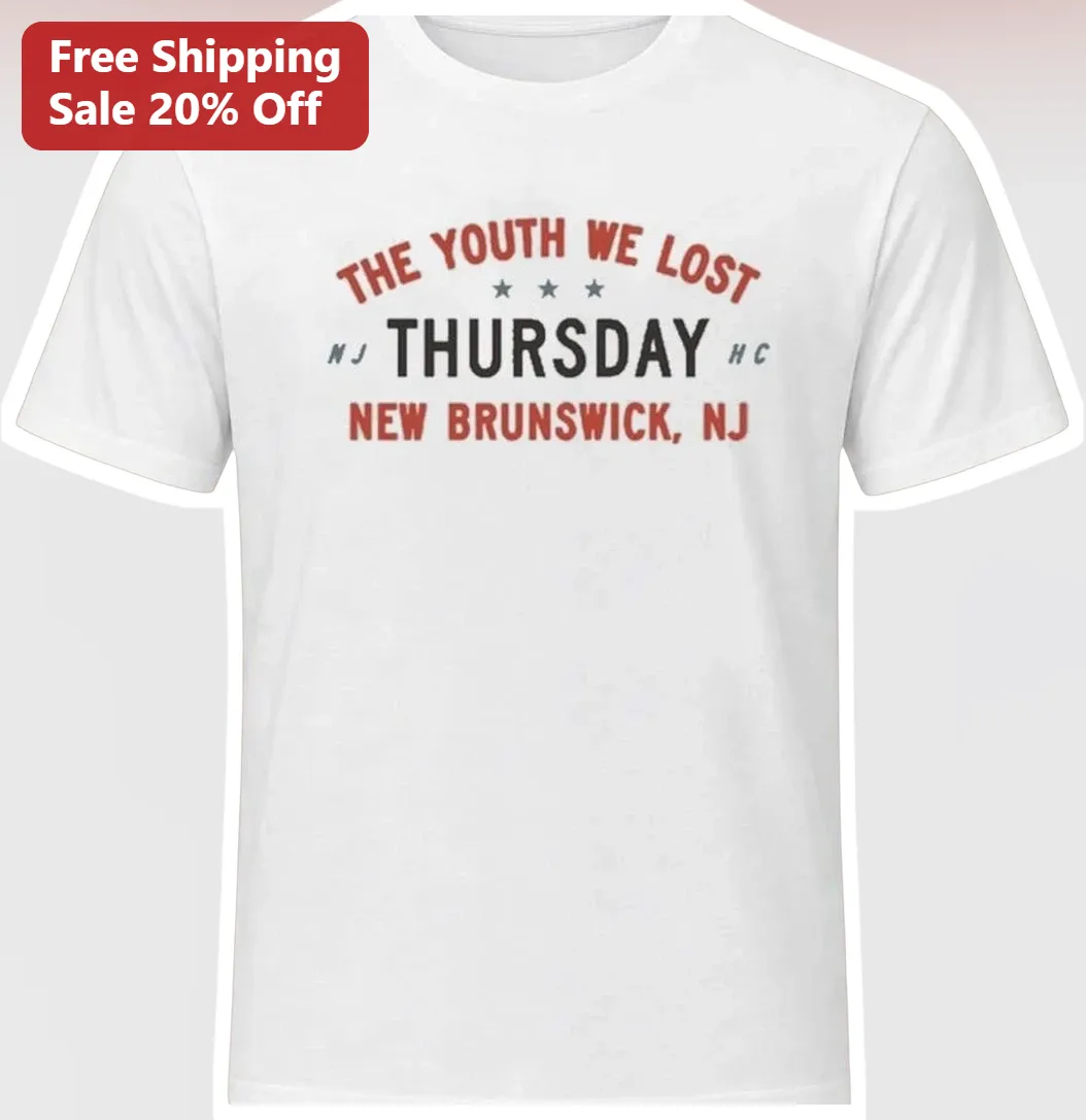 The Youth We Lost Thursday Band Tee New Brunswick NJ Emo Pop Punk Graphic Shirt