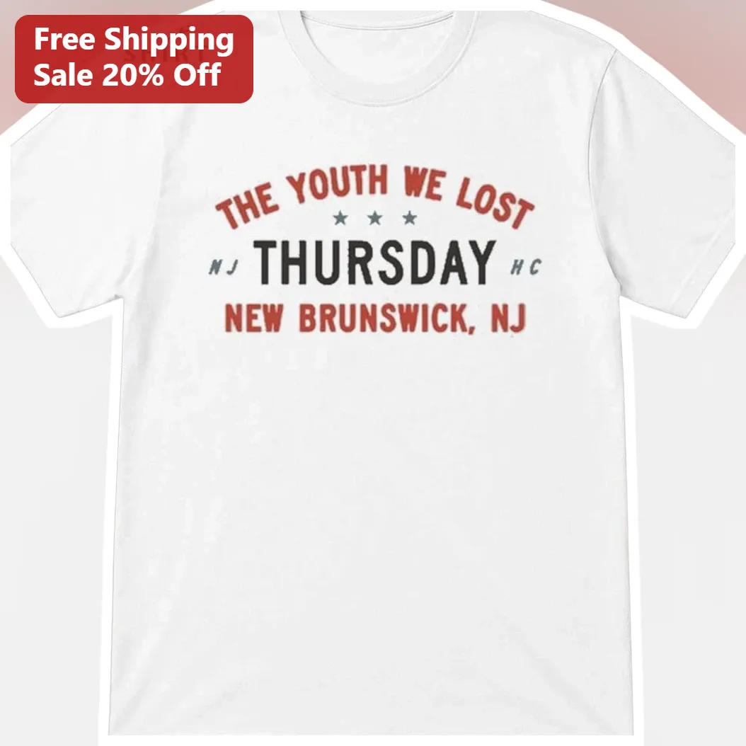 The Youth We Lost Thursday New Brunswick NJ Post-Hardcore Vintage Band Tee