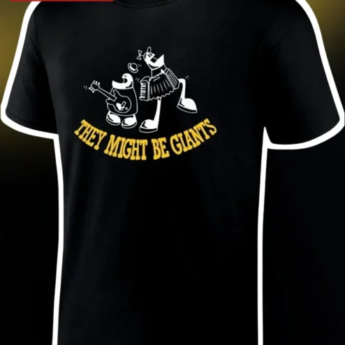 They Might Be Giants Tee Retro Indie Rock Band Merch Graphic Shirt for Fans