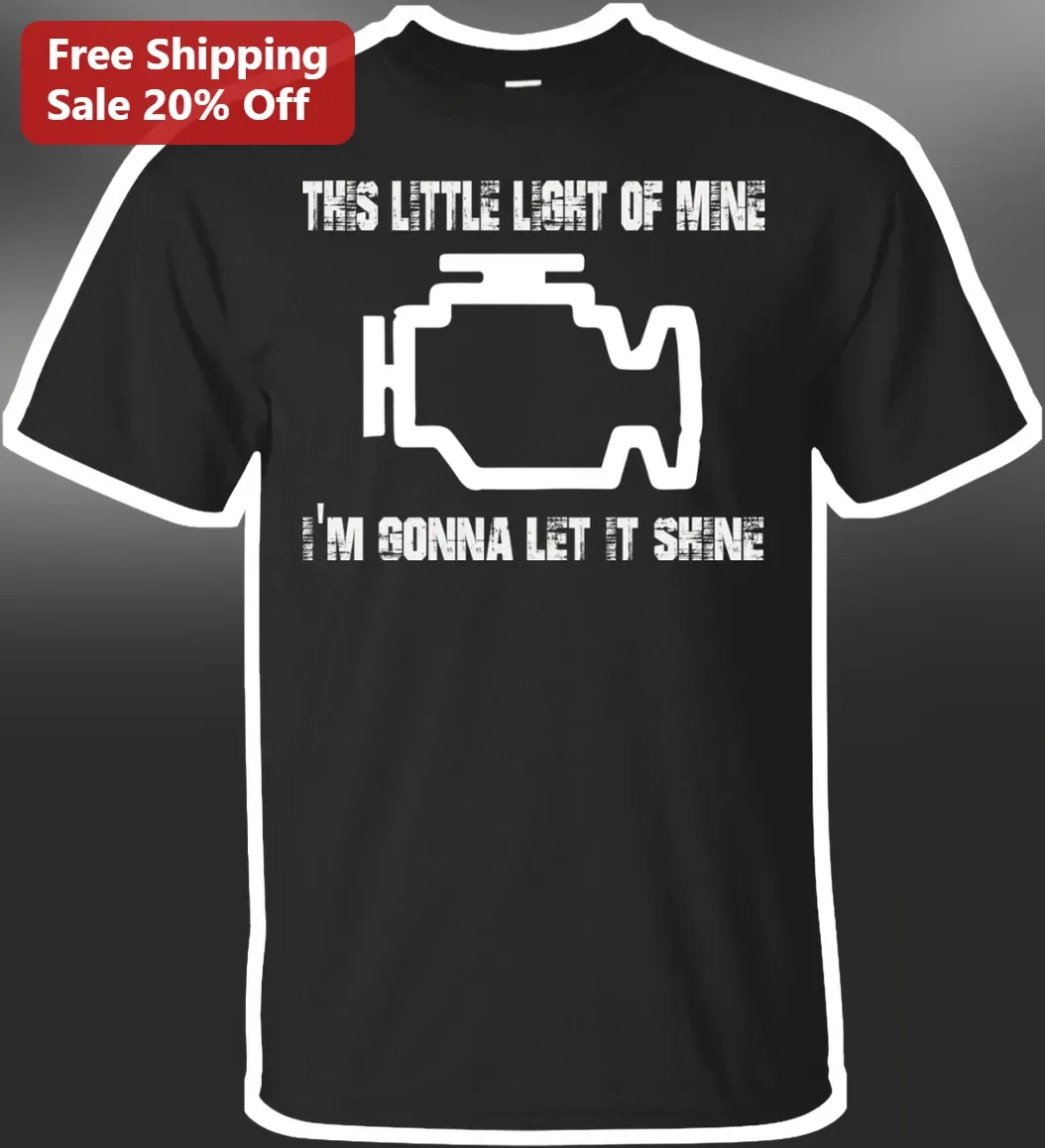 This Little Light of Mine I'm Gonna Let It Shine Gospel Christian Faith Tee