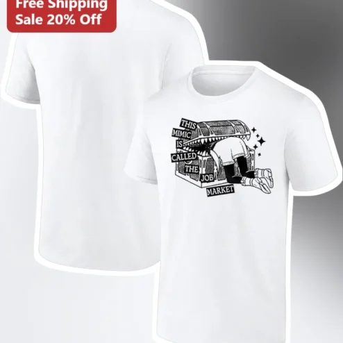 This Mimic Is Called The Job Market Tee Dnd Tabletop Rpg Humor Shirt