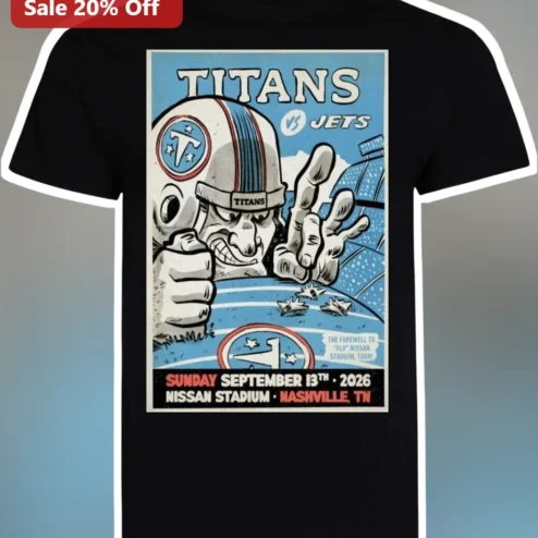 Titans vs Jets Farewell to Old Nissan Stadium Tee