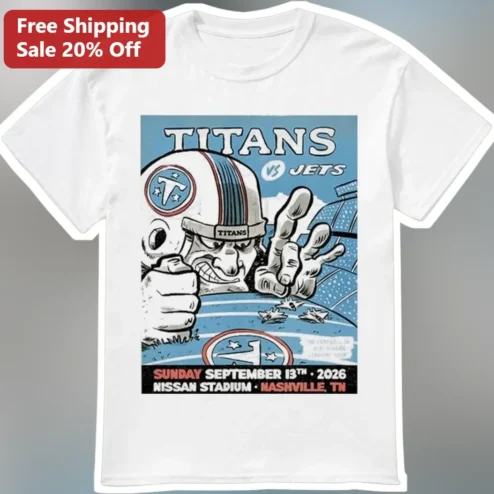 Titans vs Jets Nissan Stadium Nashville TN Tee NFL Week 1 Game Day Shirt
