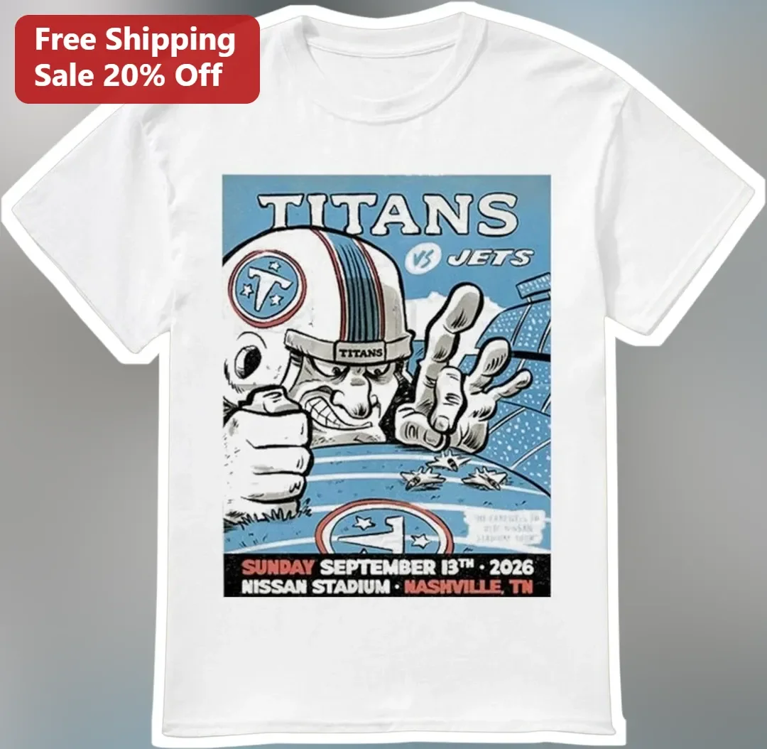 Titans vs Jets Nissan Stadium Nashville TN Tee NFL Week 1 Game Day Shirt