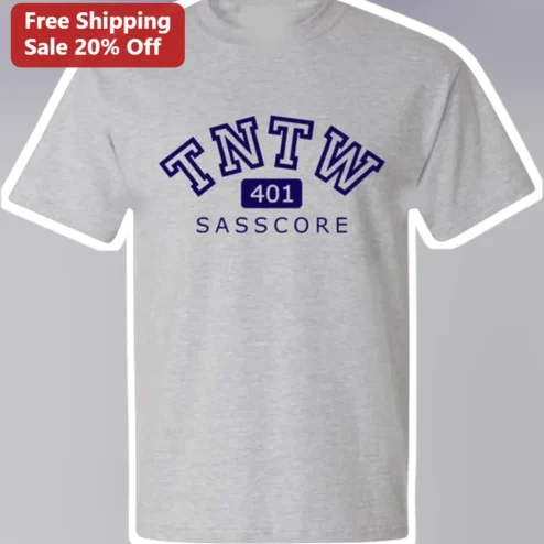 TNTW Sasscore Tee Vamonos Records Music Merch Graphic T-Shirt