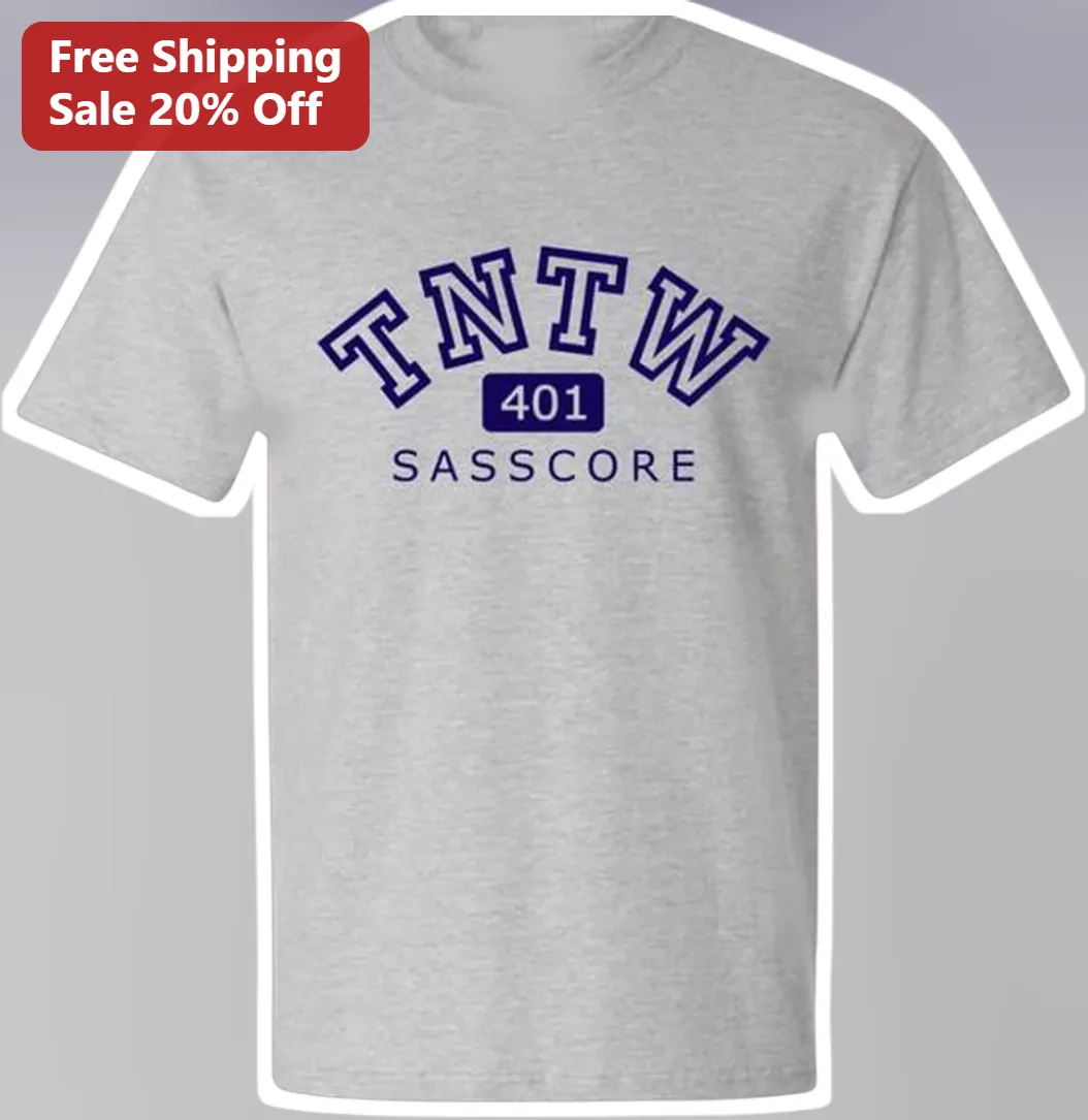 TNTW Sasscore Tee Vamonos Records Music Merch Graphic T-Shirt