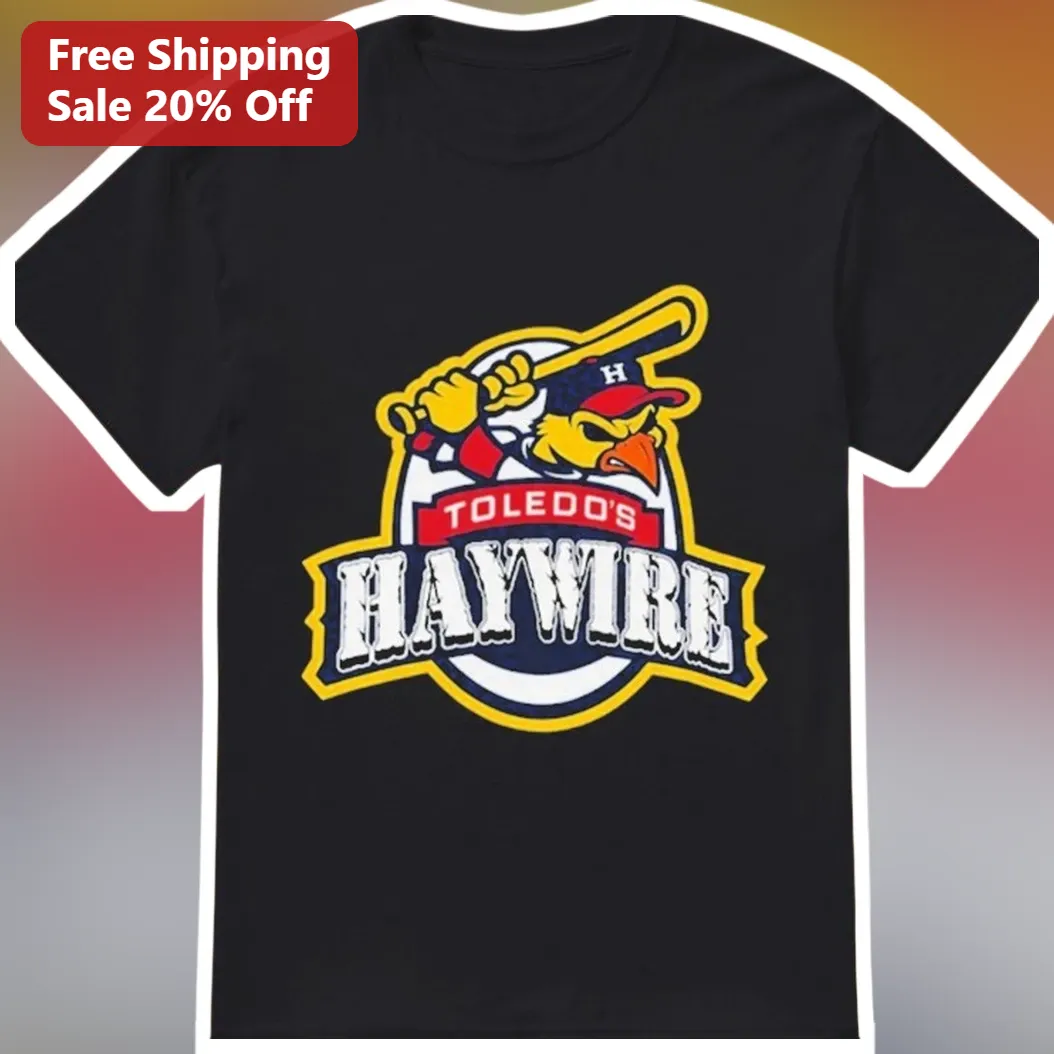 Toledo's Haywire Tee Baseball Mascot Shirt Sports Fan Apparel