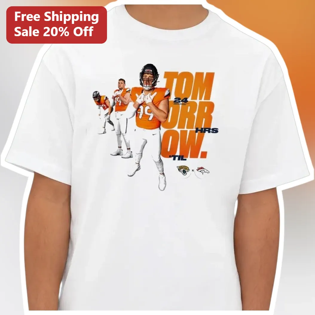 Tom Orow Denver Broncos NFL Quarterback Football Fan Graphic Tee