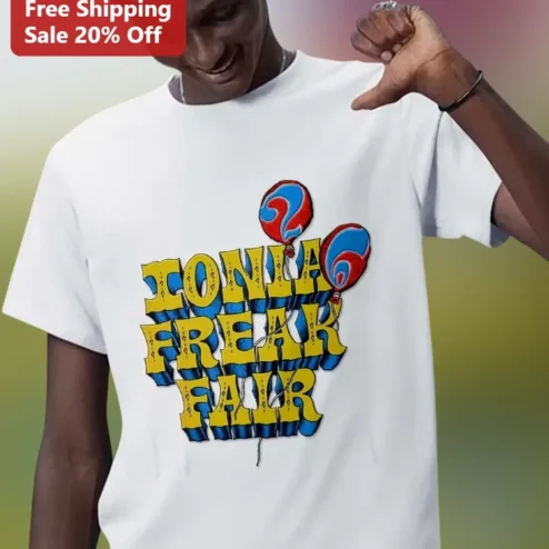 Tonia Freak Fair Tonia Harris Wrestling Fan Tee Retro Carnival Graphic Shirt