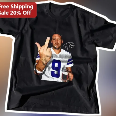 Tony Romo Funny Football Fan Tee Dallas Cowboys NFL Sarcastic Humor Shirt