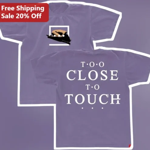 Too Close to Touch Tee Post Hardcore Band Shirt Keaton Pierce Tribute Graphic Tee