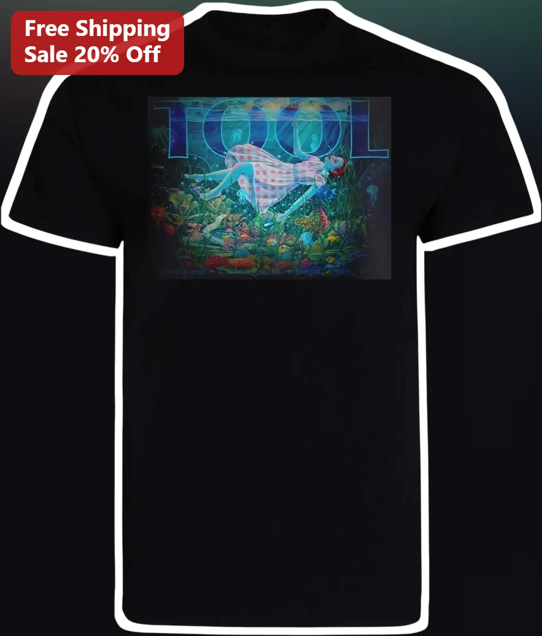 Tool Band Lateralus Album Art Graphic Tee Progressive Metal Merch