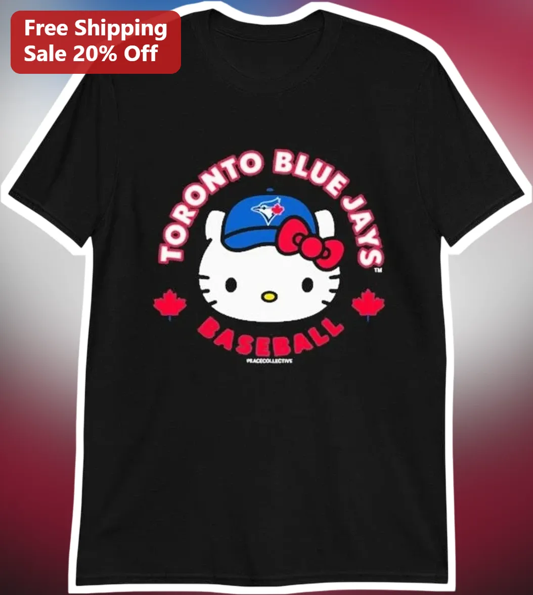 Toronto Blue Jays Baseball Hello Kitty Tee