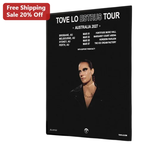 Tove Lo Estrus Tour Australia 2027 Canvas Print