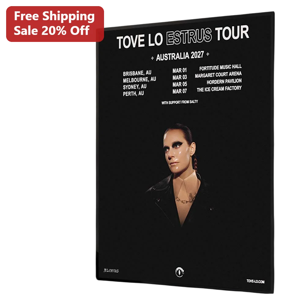 Tove Lo Estrus Tour Australia 2027 Canvas Print
