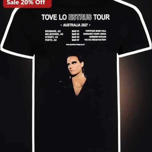 Tove Lo ESTRUS Tour Australia 2027 Tee