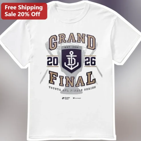 Toyota AFL Grand Final Tee 2026 Finals Series Fan Apparel