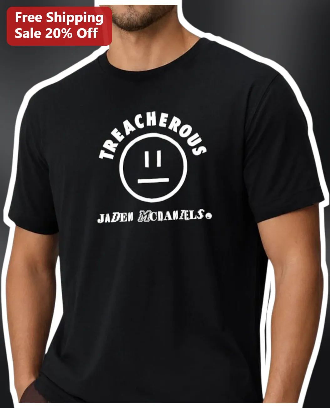 Treacherous Graphic Tee Personalized Custom Name Streetwear Shirt