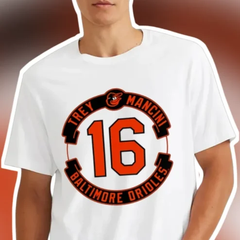 Trey Mancini Baltimore Orioles Tee Retro Baseball Fan Gift Shirt