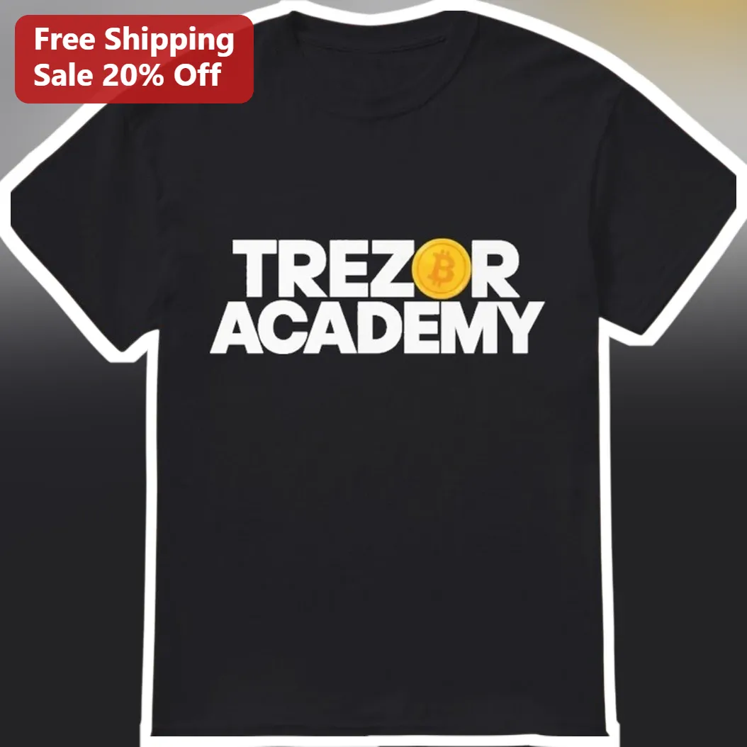 Trezor Academy Tee Bitcoin Education Crypto Security Shirt