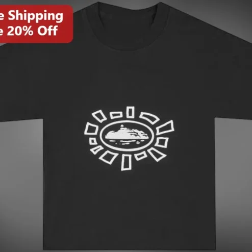 Tribal Island Sun Graphic Tee for Women Men Summer Beach Vacation Shirt