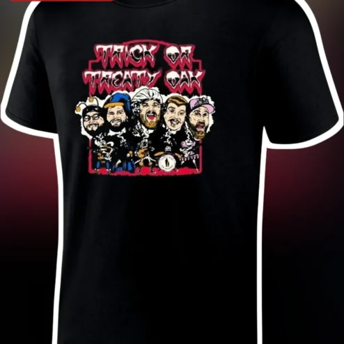Trick or Treaty Oak Halloween Graphic Tee for Men Women