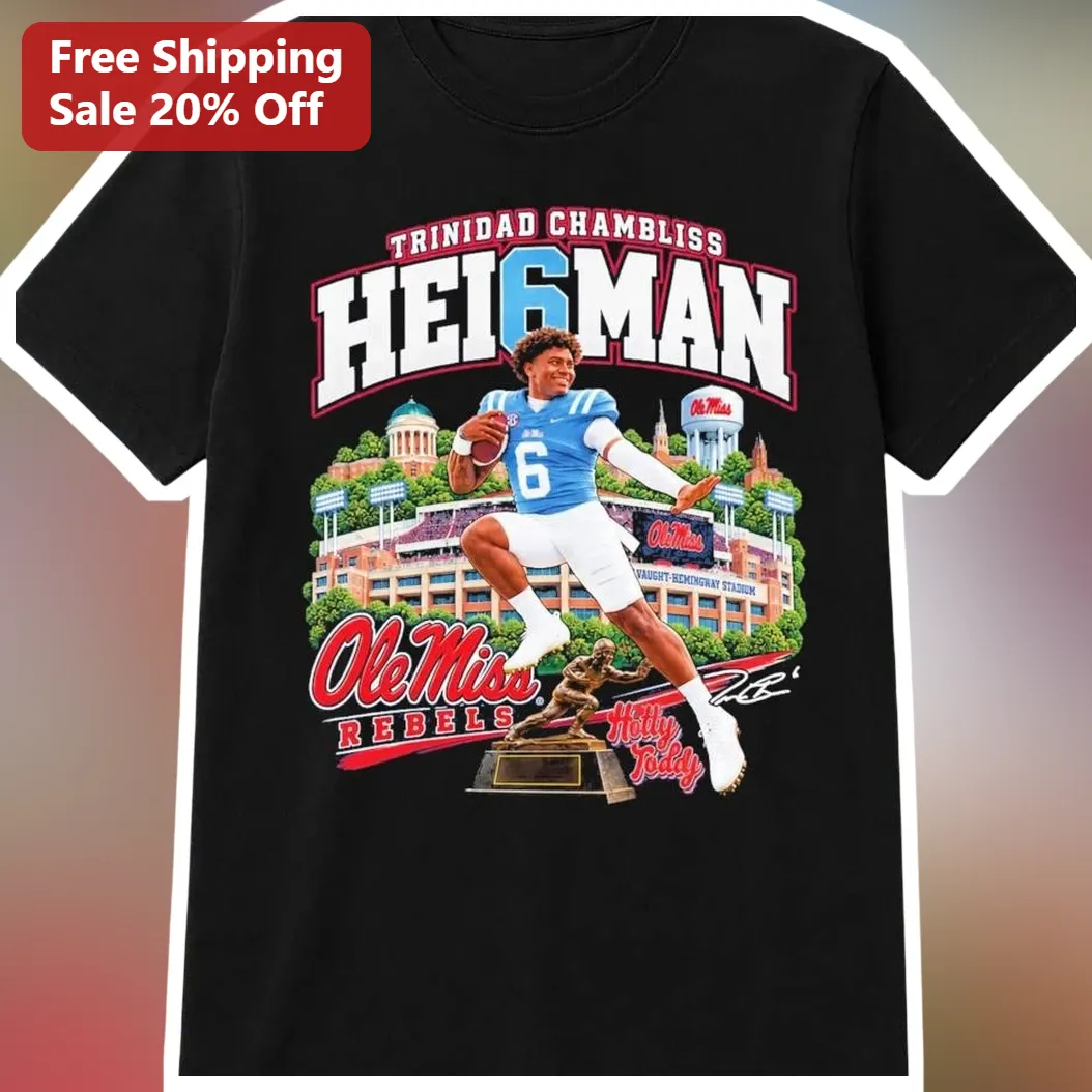 Trinidad Chambliss Hei6man Ole Miss Rebels Graphic Tee