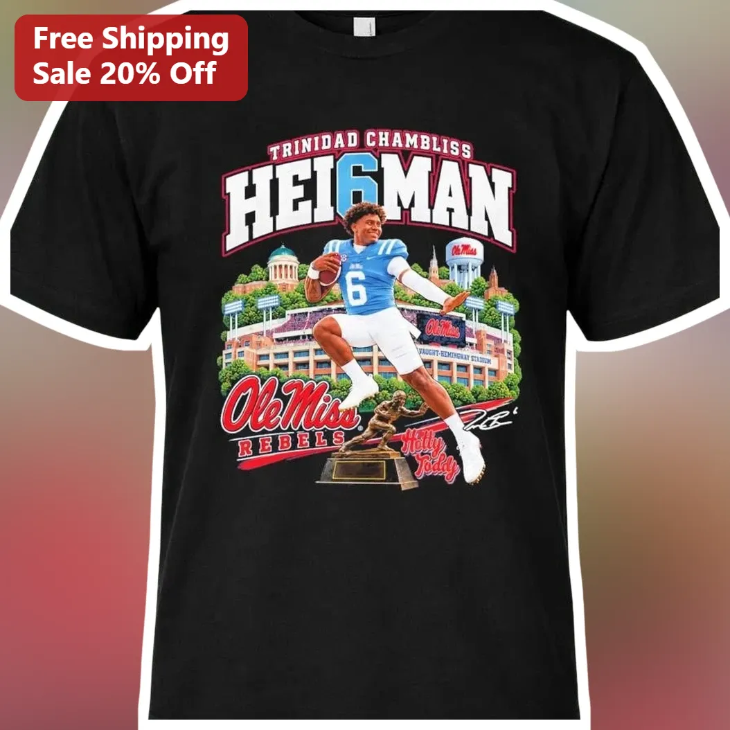 Trinidad Chambliss Ole Miss Rebels Heisman Tee