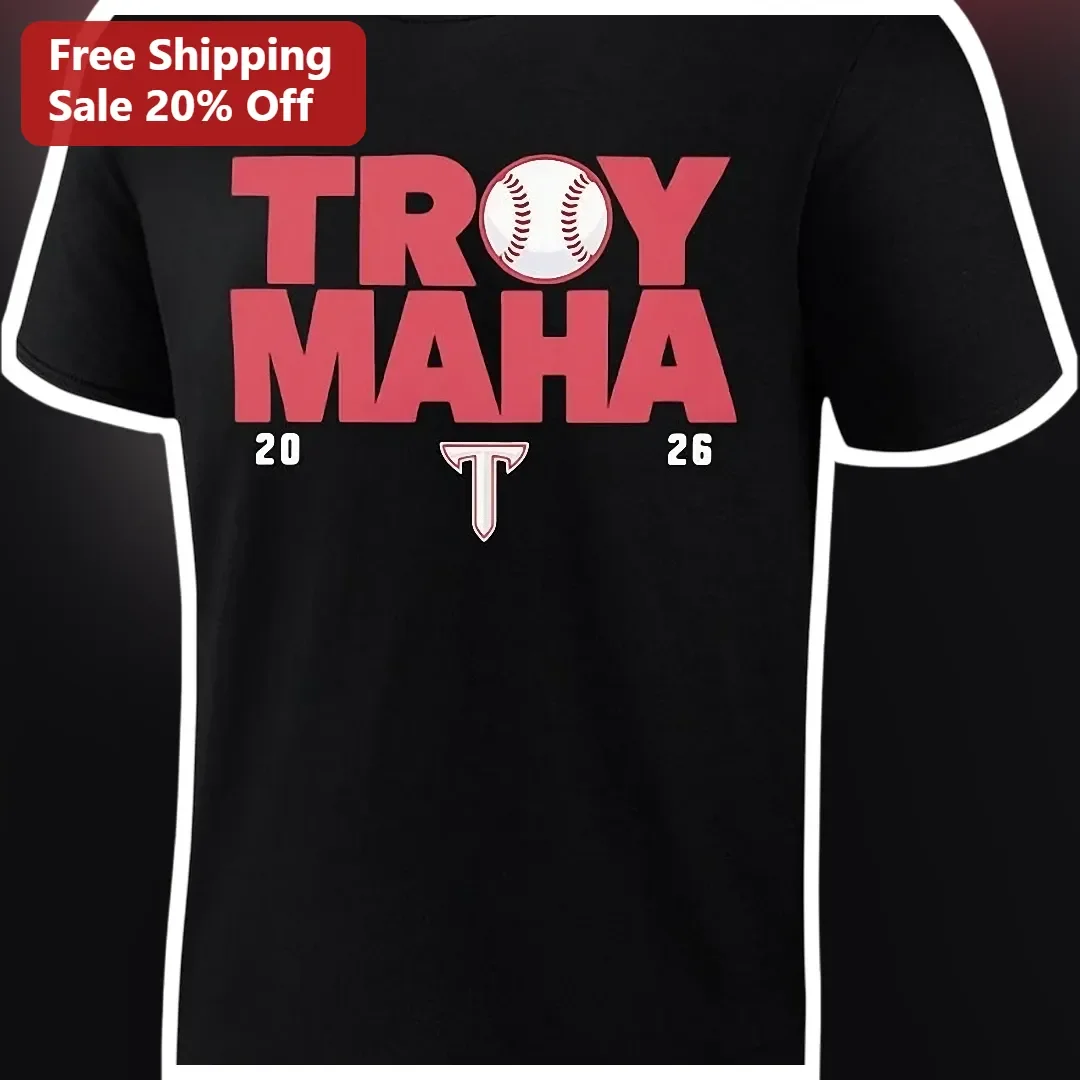 Troy Maha Tee Texas Tech Red Raiders Baseball Fan Shirt