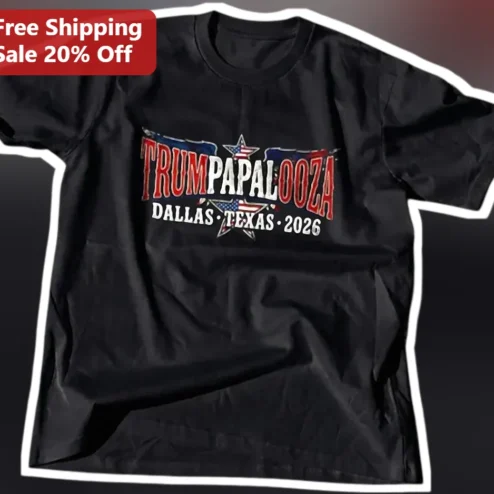 Trumpapalooza Dallas Texas 2026 Tee Donald Trump Rally Shirt