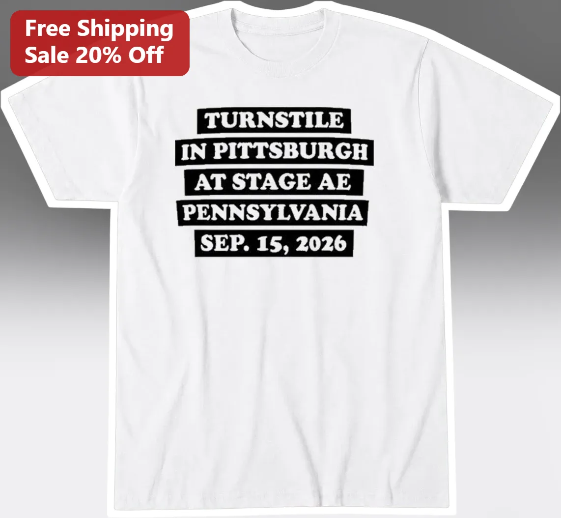 Turnstile Stage AE Sep 15 2026 Graphic Tee