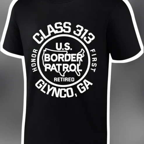 U.S. Border Patrol Honor First Tee Retired Agent Law Enforcement Gift