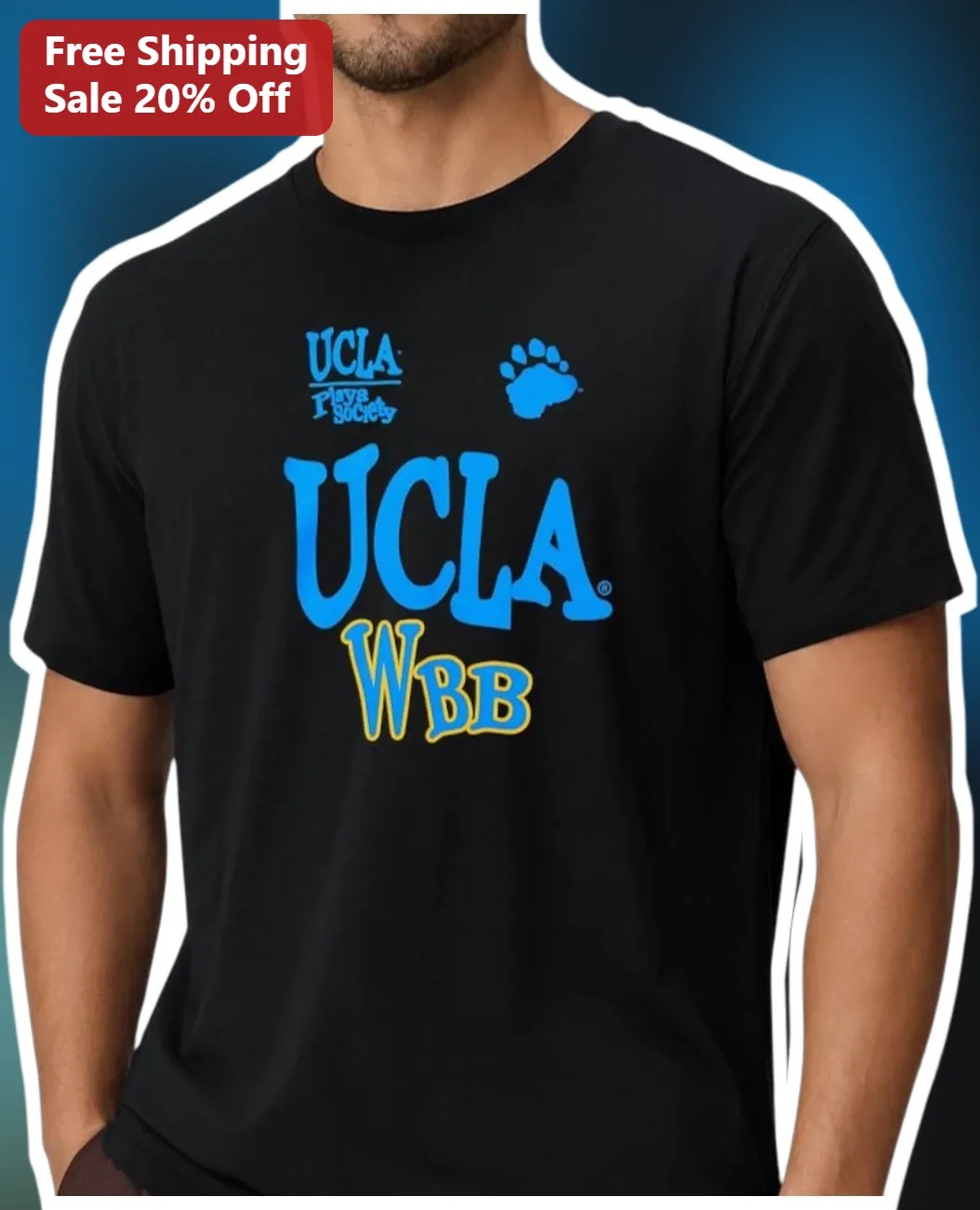 UCLA WBB Bruins Women's Basketball Tee NCAA Fan Gear