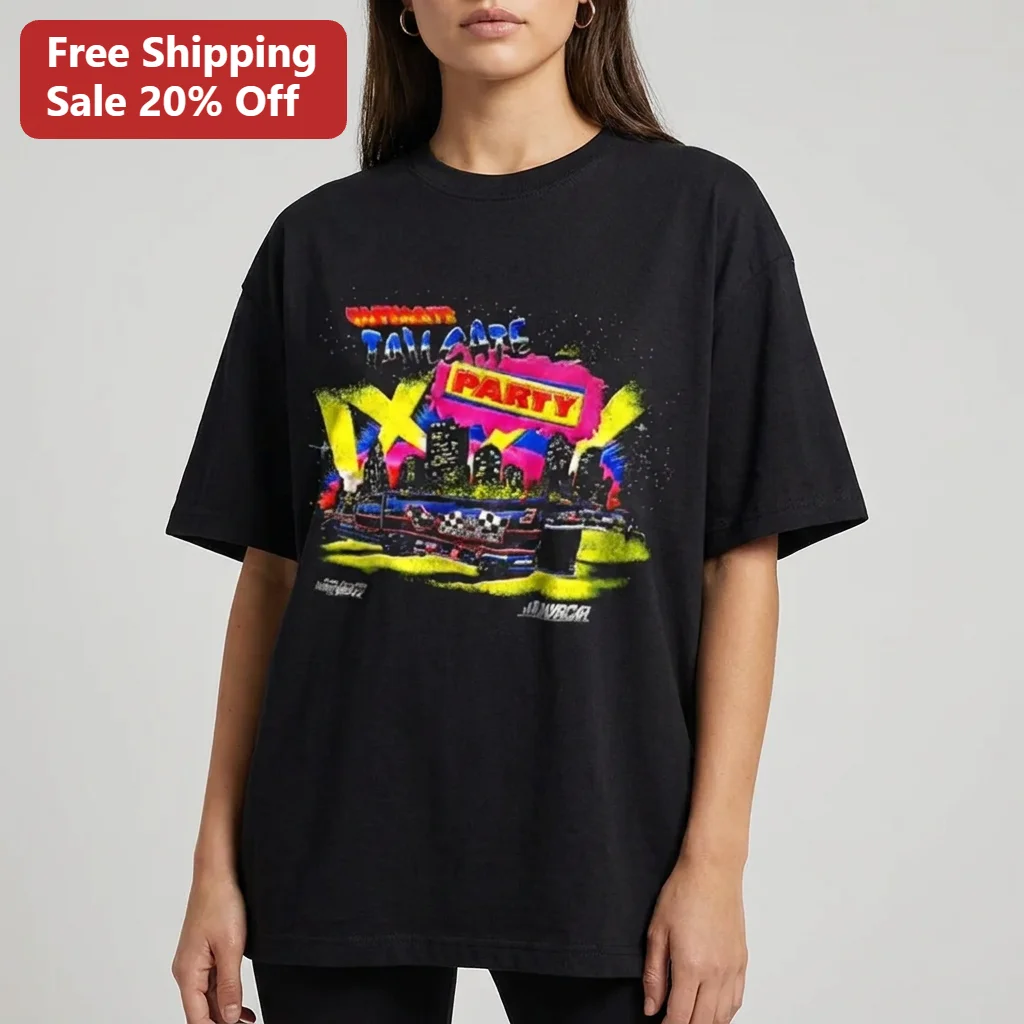 Ultimate Tailgate Party Tee Retro 90s Stock Car Racing Graphic Shirt Gift for NASCAR Fans and College Football Tailgaters
