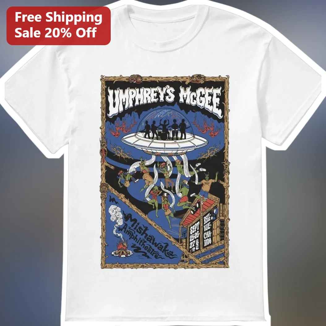 Umphrey's McGee Psychedelic UFO Jam Band Graphic Tee