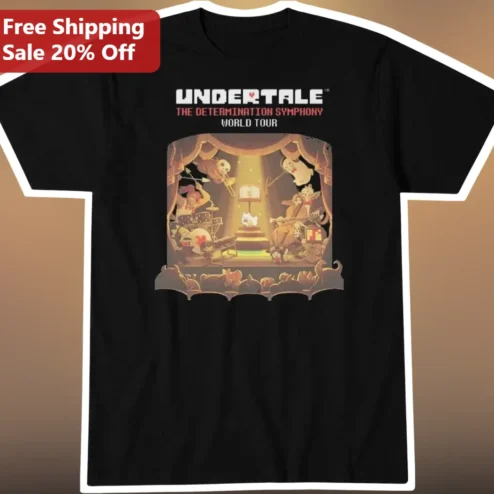 Undertale The Determination Symphony World Tour Tee