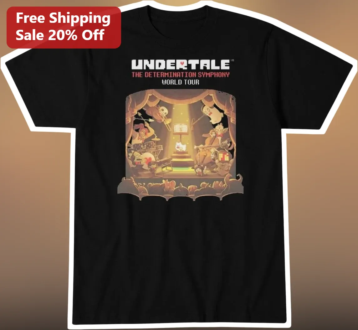 Undertale The Determination Symphony World Tour Tee