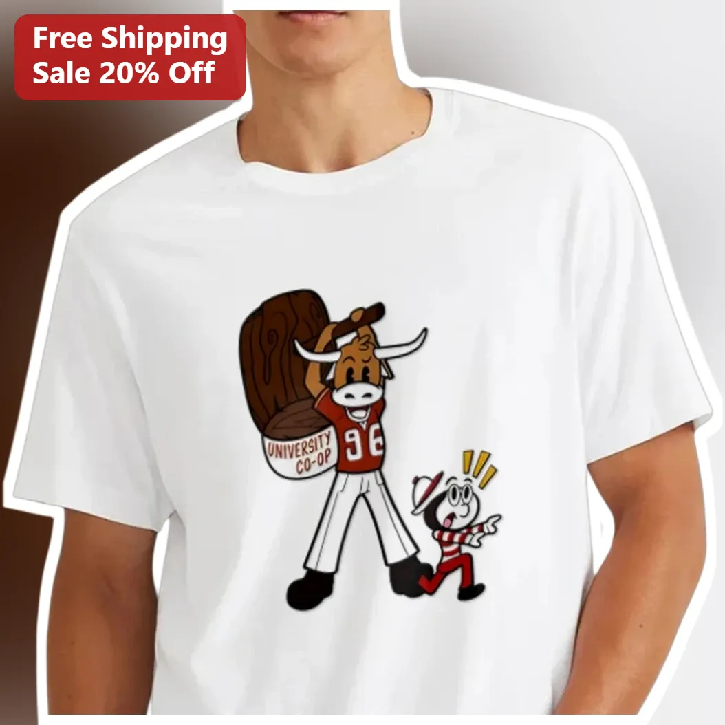 University Co-op Kool-Aid Man Bull Mascot Graphic Tee