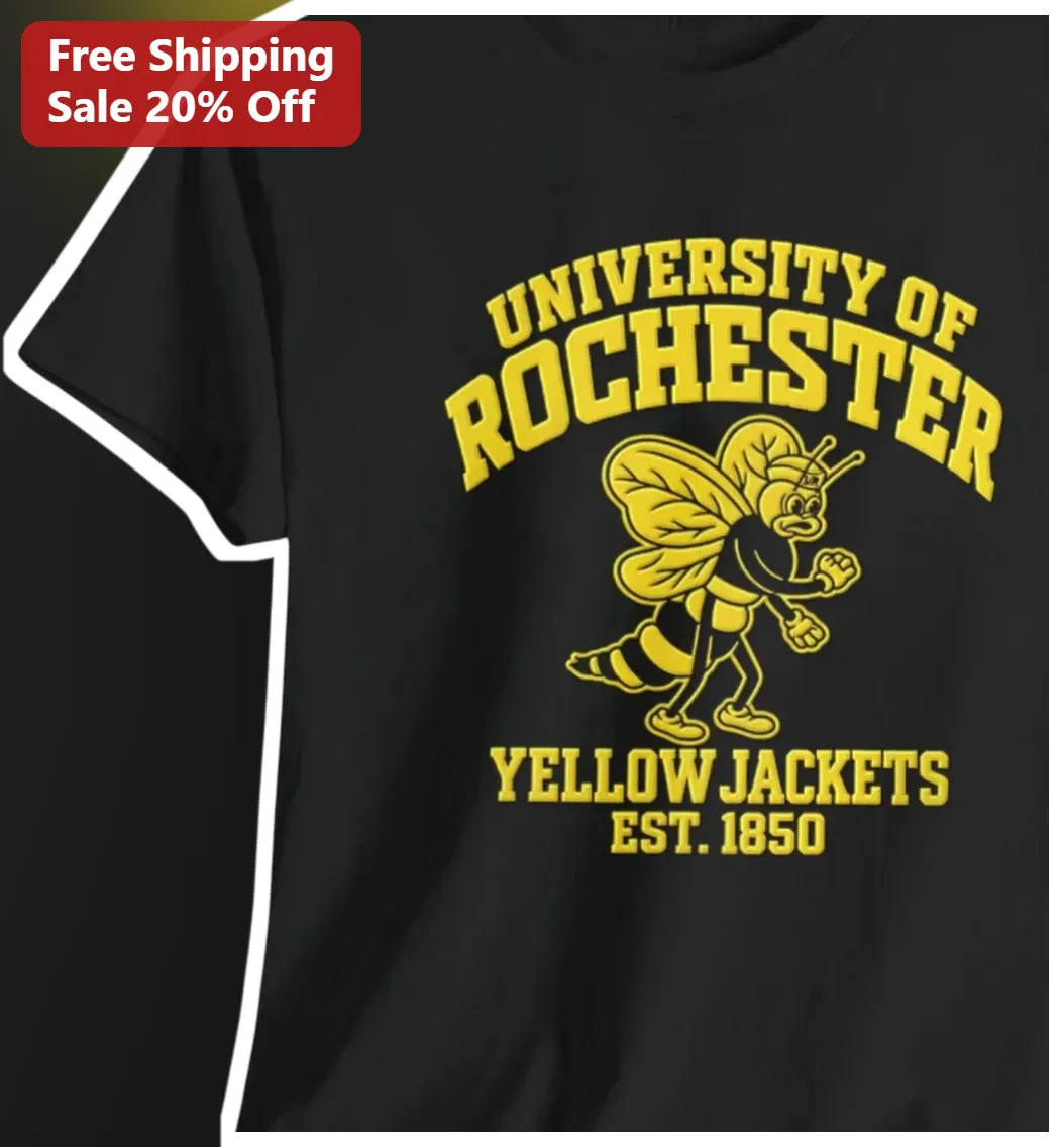 University of Rochester Yellow Jackets Est. Vintage Collegiate Tee