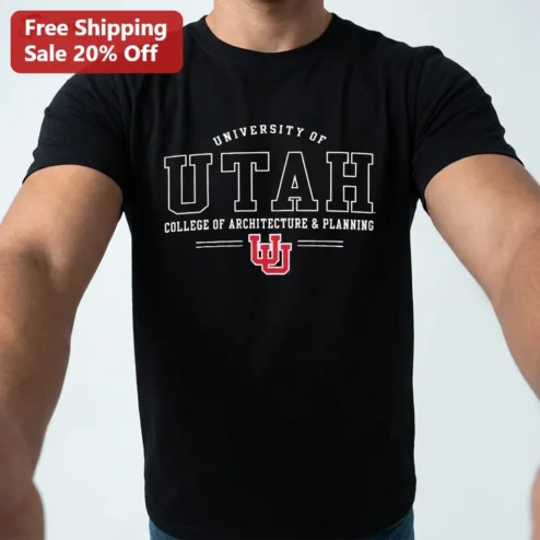 University of Utah College of Architecture Planning Tee, Classic Utes Collegiate Spirit Shirt Gift for Alumni