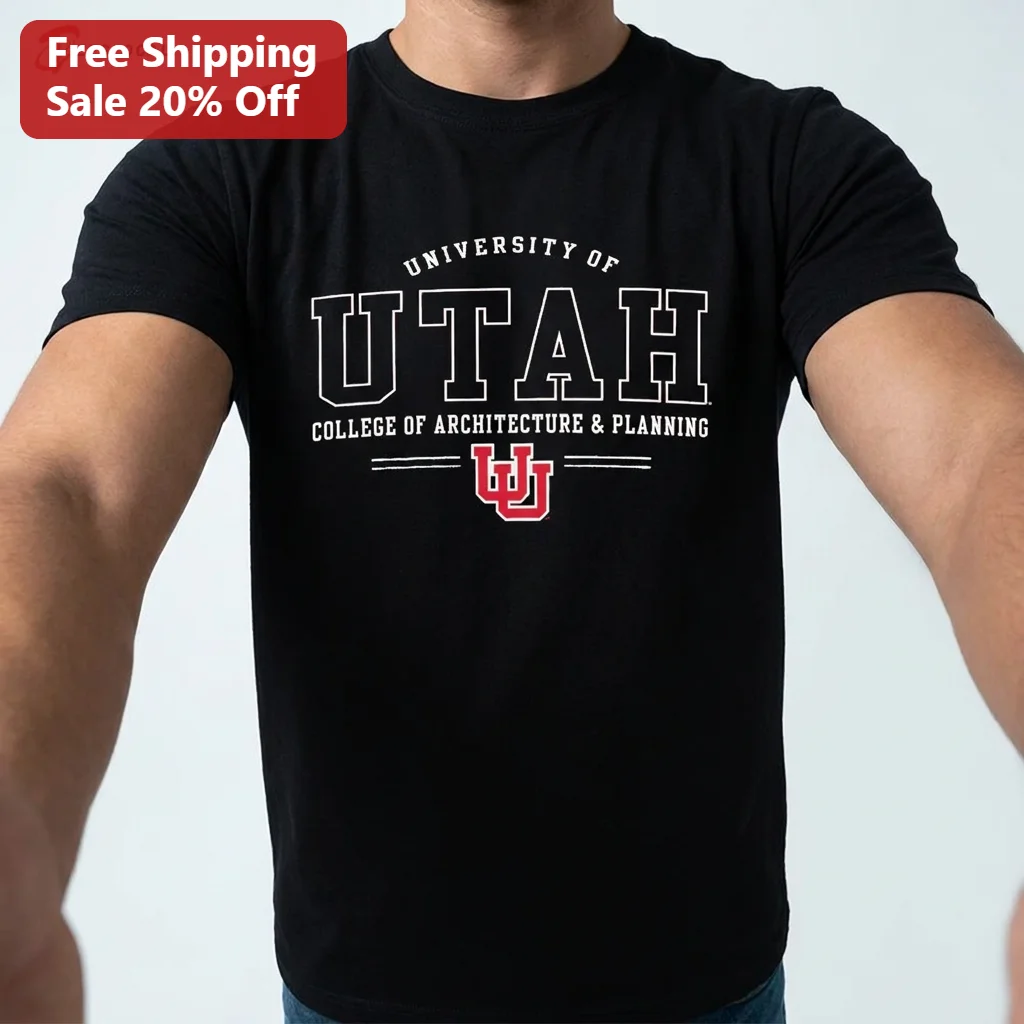 University of Utah College of Architecture Planning Tee, Classic Utes Collegiate Spirit Shirt Gift for Alumni