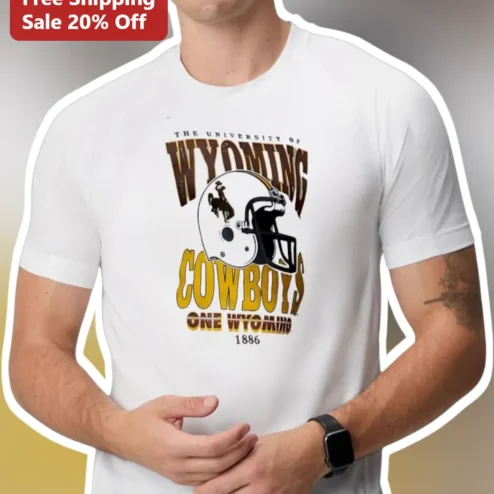 University of Wyoming Cowboys One Wyoming Vintage Collegiate Tee