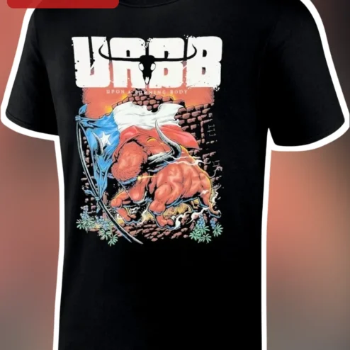 Upon A Burning Body URBB Texas Bull Graphic Tee