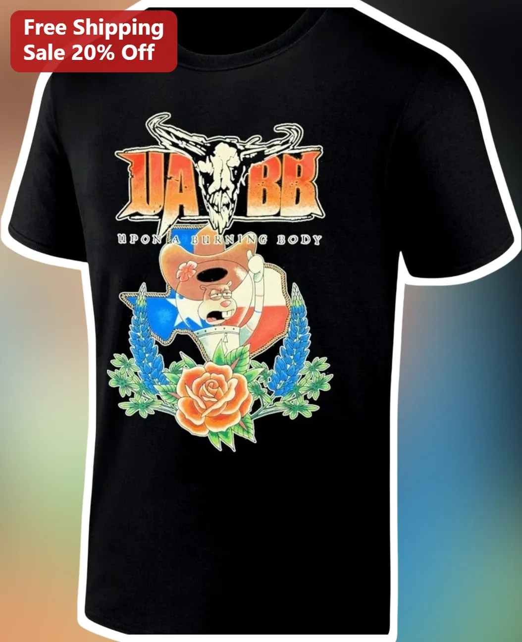 Upon a Burning Body Woody Toy Story Mashup Graphic Tee